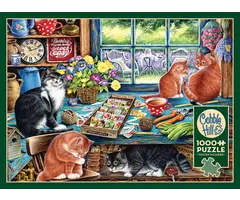 Cobble Hill Puzzles 1000 pcs - Cats Retreat