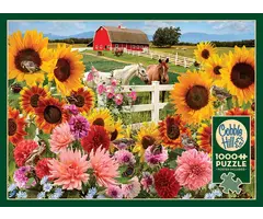 Cobble Hill Puzzles 1000 pcs - Sunflower Farm