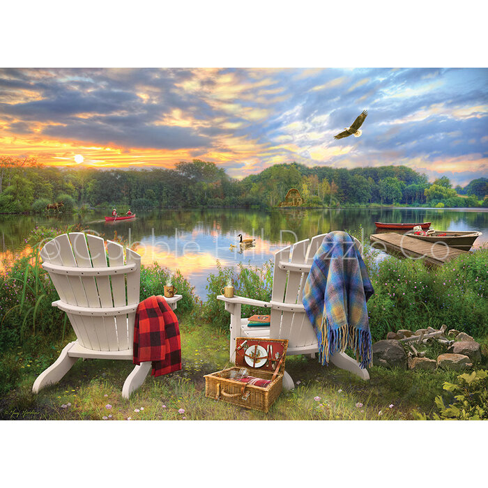 Cobble Hill Puzzles 1000 pcs - Lakeshore