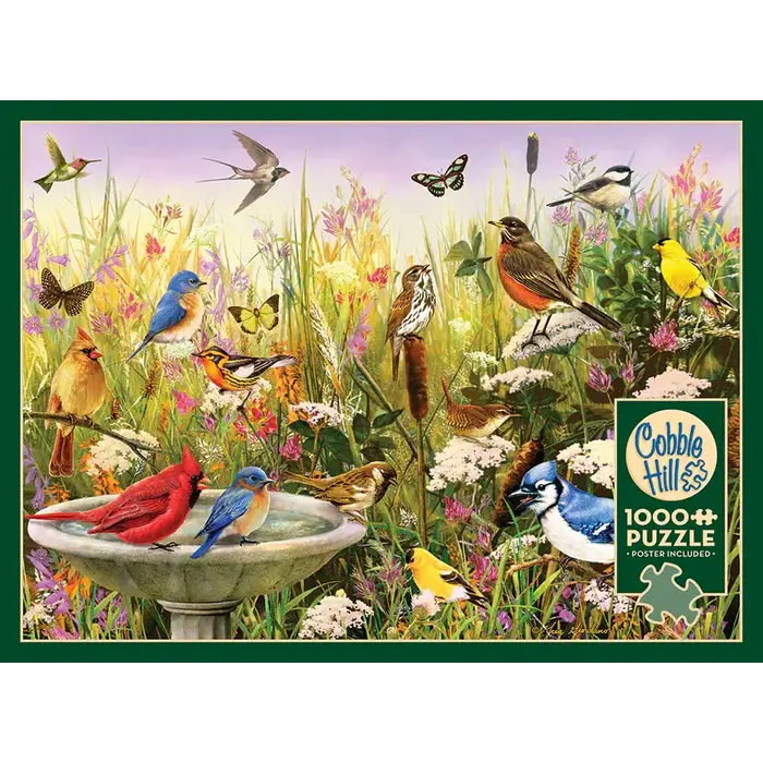 Cobble Hill Puzzles 1000 pcs - Feathered Friends