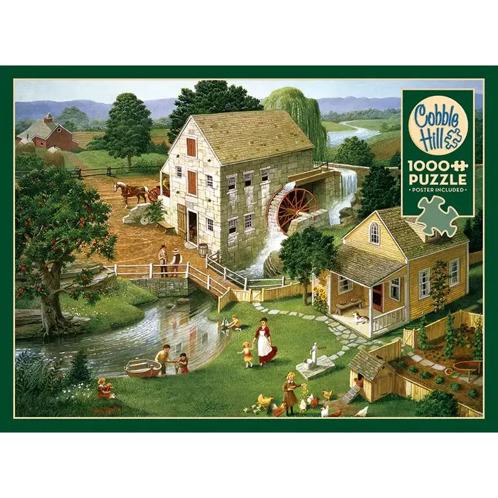 Cobble Hill Puzzles 1000 pcs - Four Star Mill