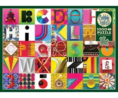 Cobble Hill Puzzles 1000 pcs - Found Alphabet