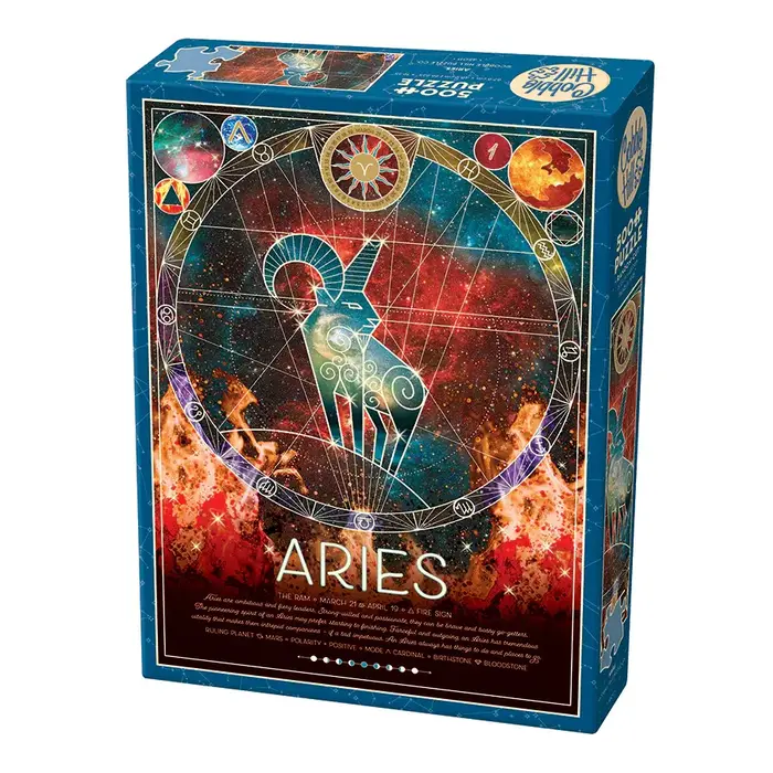 Cobble Hill Puzzles 500 pcs - Zodiac: Aries