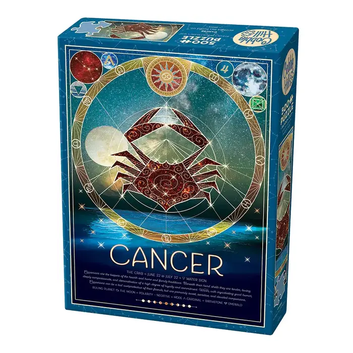 Cobble Hill Puzzles 500 pcs - Zodiac: Cancer