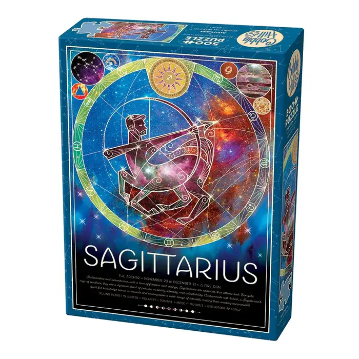 Cobble Hill Puzzles 500 pcs - Zodiac: Sagittarius