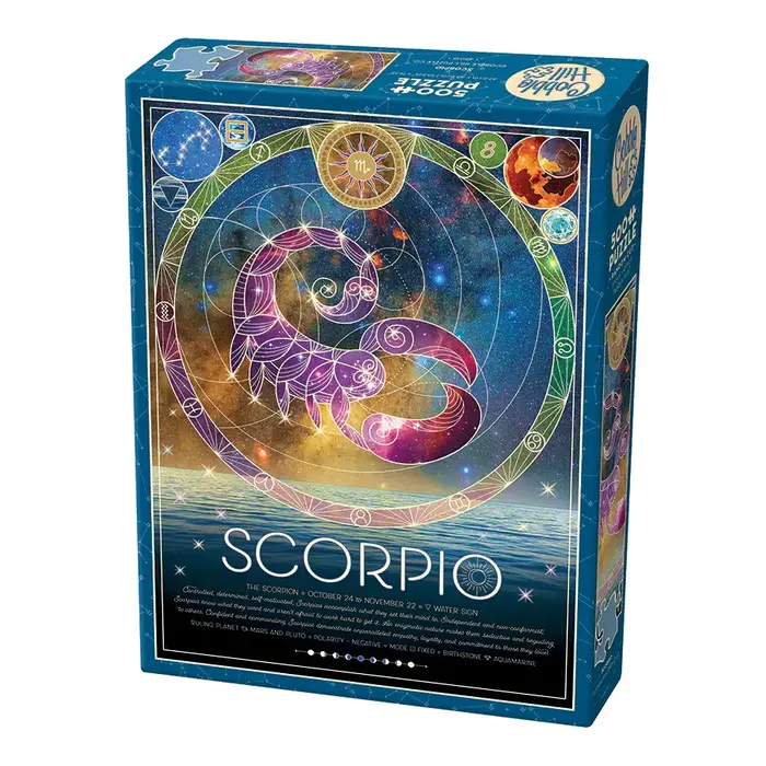 Cobble Hill Puzzles 500 pcs - Zodiac: Scorpio