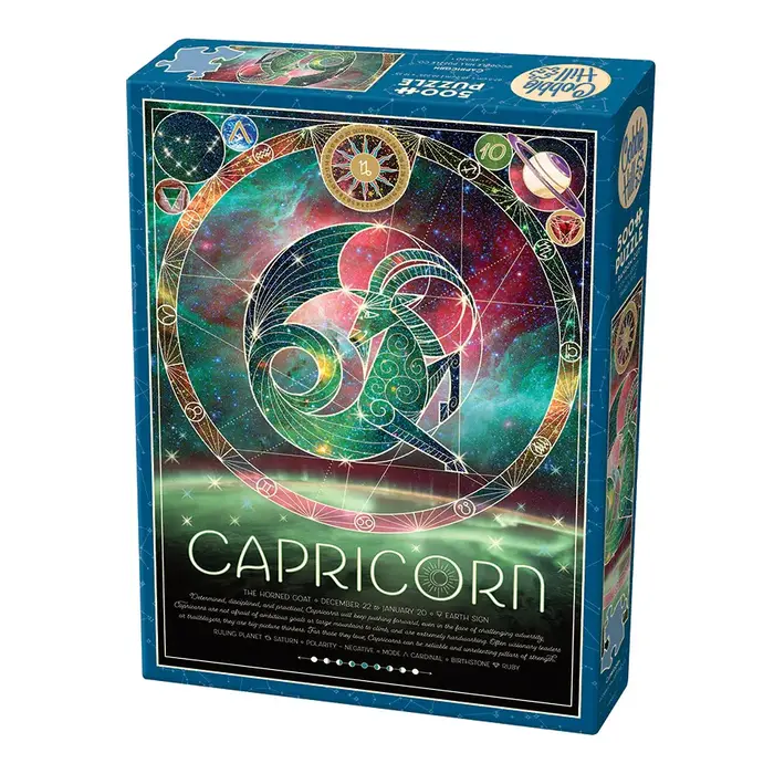 Cobble Hill Puzzles 500 pcs - Zodiac: Capricorn