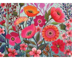 Cobble Hill Puzzles 275 pcs - Shady Garden (Easy Handling)