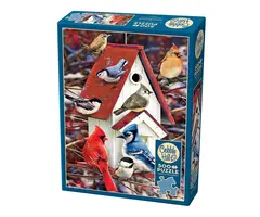 Cobble Hill Puzzles 500 pcs - Winter Birdhouse