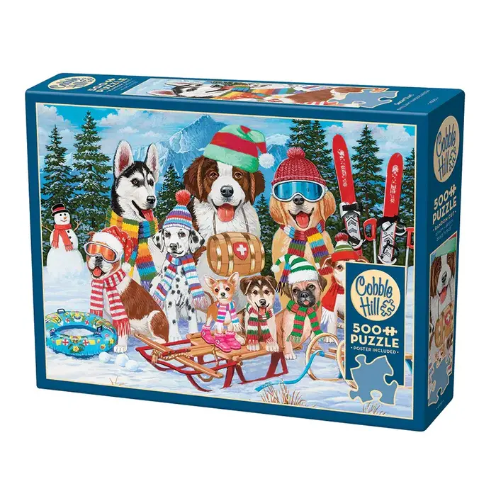 Cobble Hill Puzzles 500 pcs - Snow Day!