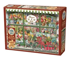 Cobble Hill Puzzles 275 pcs - Flowers and Cacti Shop (Easy Handling)