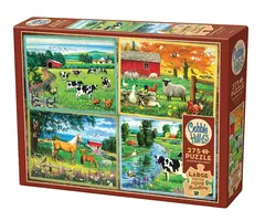Cobble Hill Puzzles 275 pcs - Country Friends (Easy Handling)