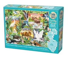 Cobble Hill Puzzles 350 pcs - River Magic (Family Puzzle)