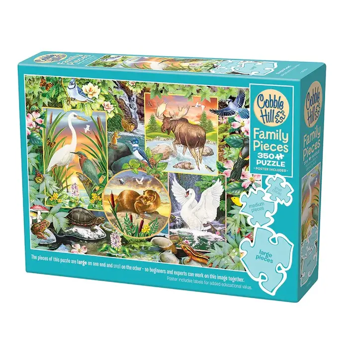 Cobble Hill Puzzles 350 pcs - River Magic (Family Puzzle)