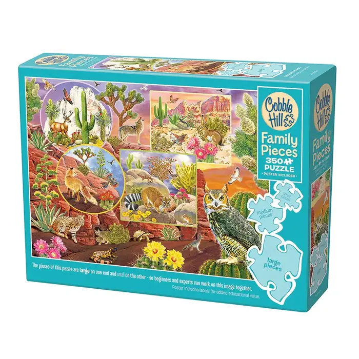 Cobble Hill Puzzles 350 pcs - Desert Magic (Family Puzzle)