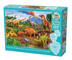 Cobble Hill Puzzles 350 pcs - Dinos (Family Puzzle)