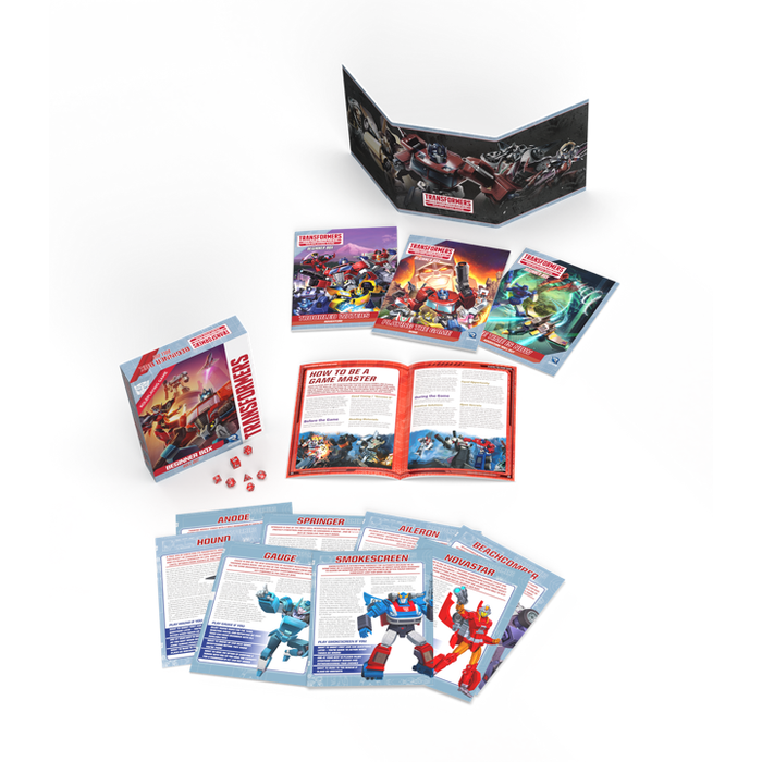 Renegade Game Studios Transformers RPG Beginner Box