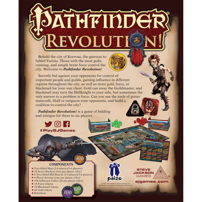 Steve Jackson Games Pathfinder Revolution!
