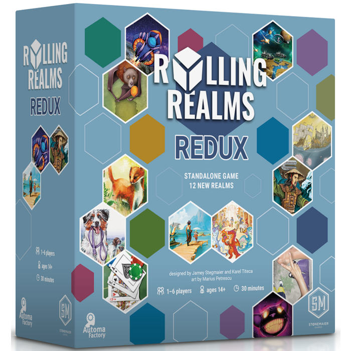 Stonemaier Games Rolling Realms Redux