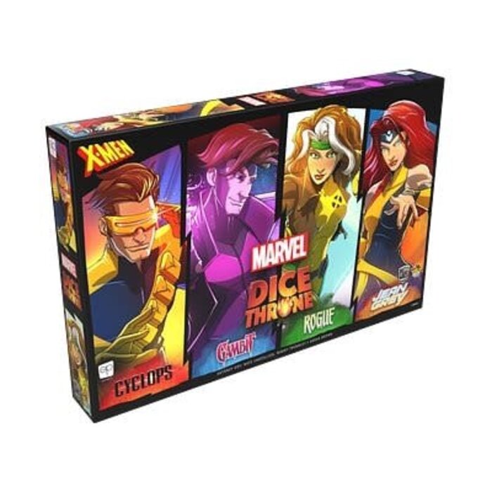 The OP Marvel X-Men Dice Throne: 4 Hero Box - Cyclops, Gambit, Rogue and Jean Grey