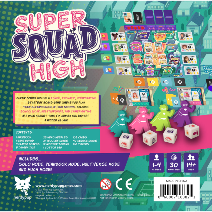 Misc Board Games Super Squad High