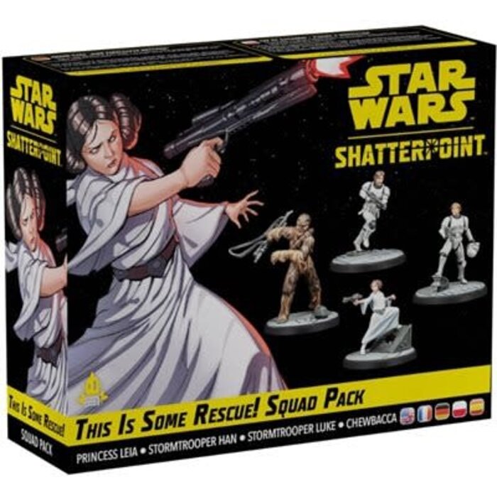 Atomic Mass Games Star Wars - Shatterpoint: This is Some Rescue!: Princess Leia Squad Pack