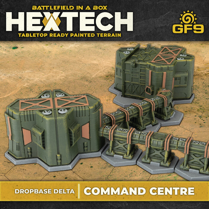 Gale Force Nine Battlefield in a Box: Hextech Dropbase Delta Command Centre