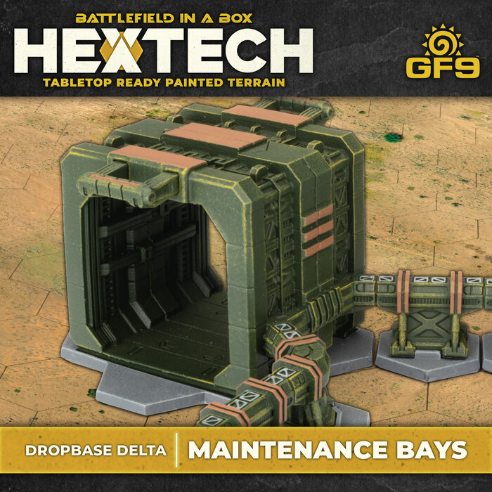 Gale Force Nine Battlefield in a Box: Hextech Dropbase Delta Maintenance Bays