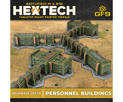 Gale Force Nine Battlefield in a Box: Hextech Dropbase Delta Personnel Buildings