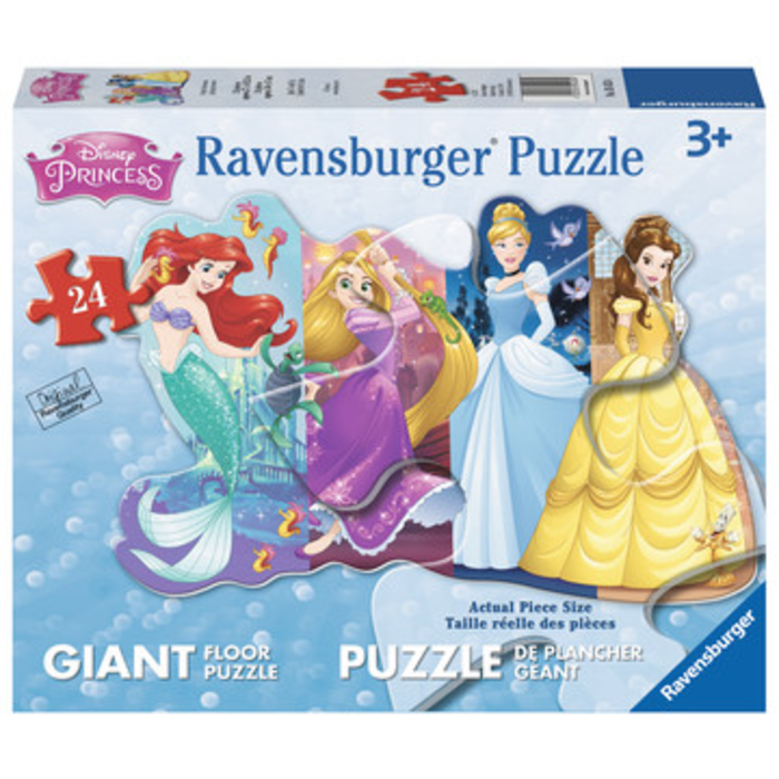 Ravensburger 24 pcs - Disney Princess: Pretty Princesses (Floor Puzzle)