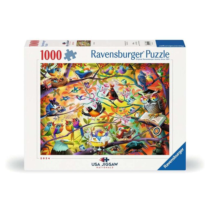 Ravensburger 1000 pcs - Busy Birdies
