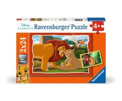 Ravensburger 2x24 pcs - The Lion King: Circle of Life