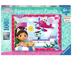 Ravensburger 100 pcs - Gabby's Dollhouse: Cat Adventures! (XXL)