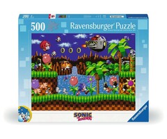 Ravensburger 500 pcs - Sonic The Hedgehog Classic