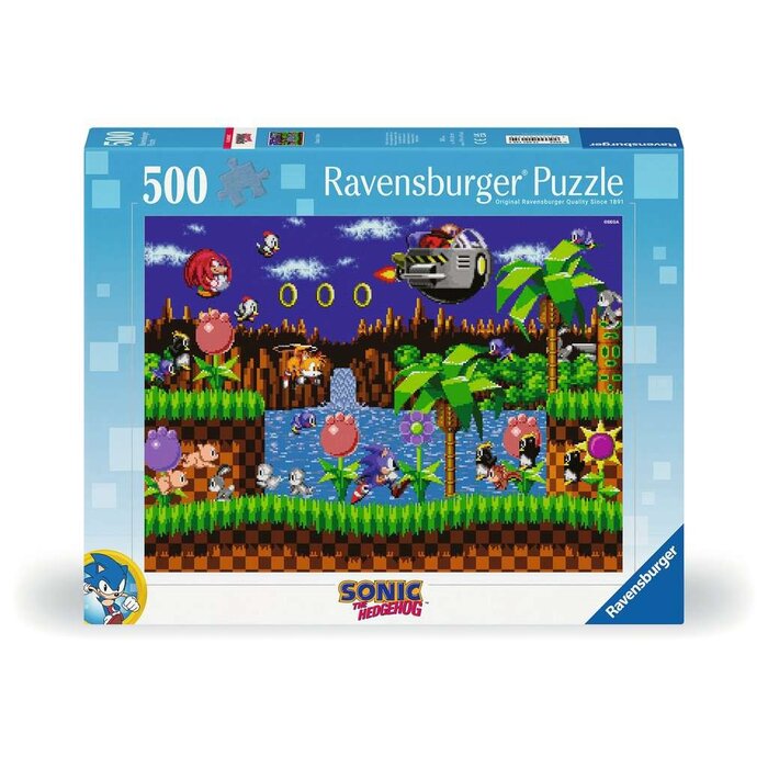 Ravensburger 500 pcs - Sonic The Hedgehog Classic