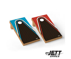 Jett Games Cornhole Tournament Set: Sport Red & Blue