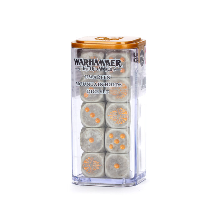 Games Workshop Warhammer The Old World: Dwarfen Mountain Holds - Dice Set