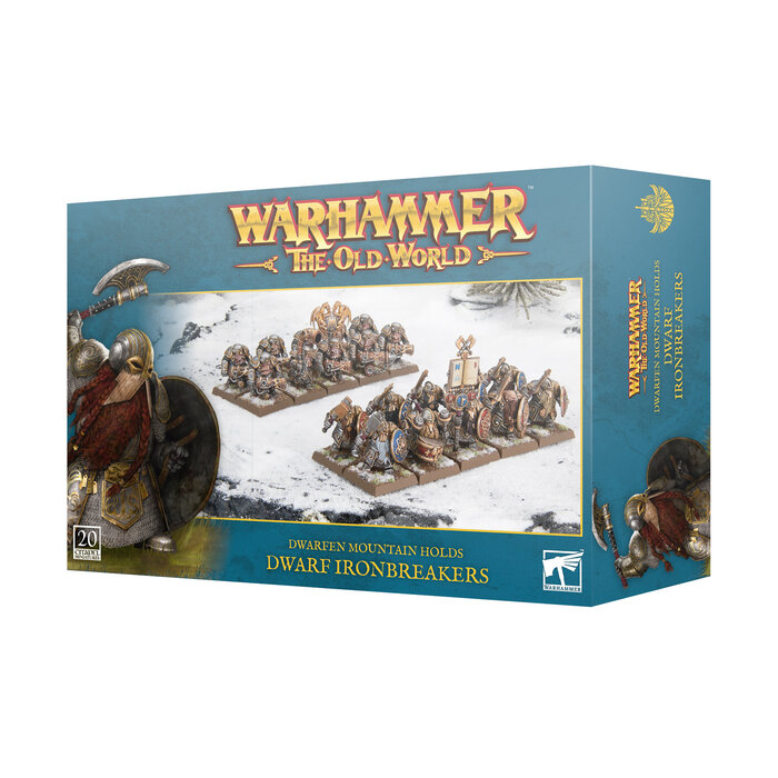 Games Workshop Warhammer The Old World: Dwarfen Mountain Holds - Dwarf Ironbreakers