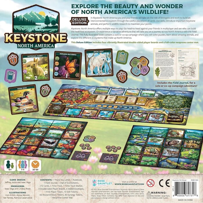 Misc Board Games Keystone North America: Deluxe Edition