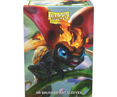 Arcane Tinmen Sleeves - 63x88mm - Dragon Shield - 100/pk - Brushed Art - The Burnbug