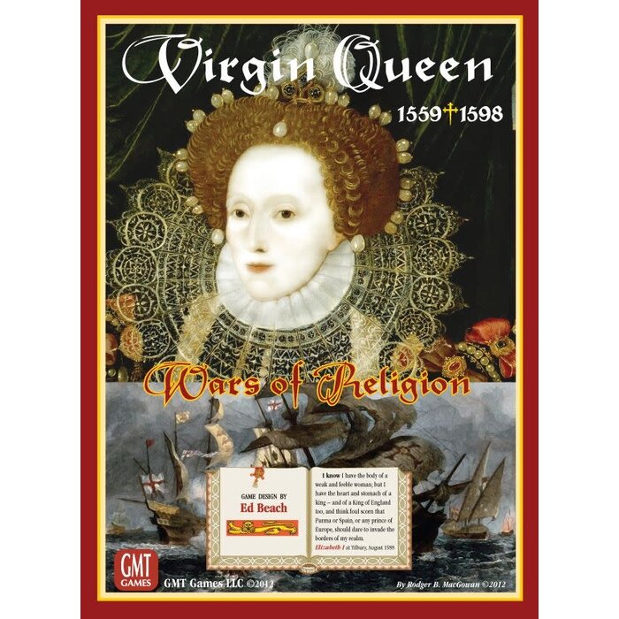GMT Games Virgin Queen: 2nd Printing