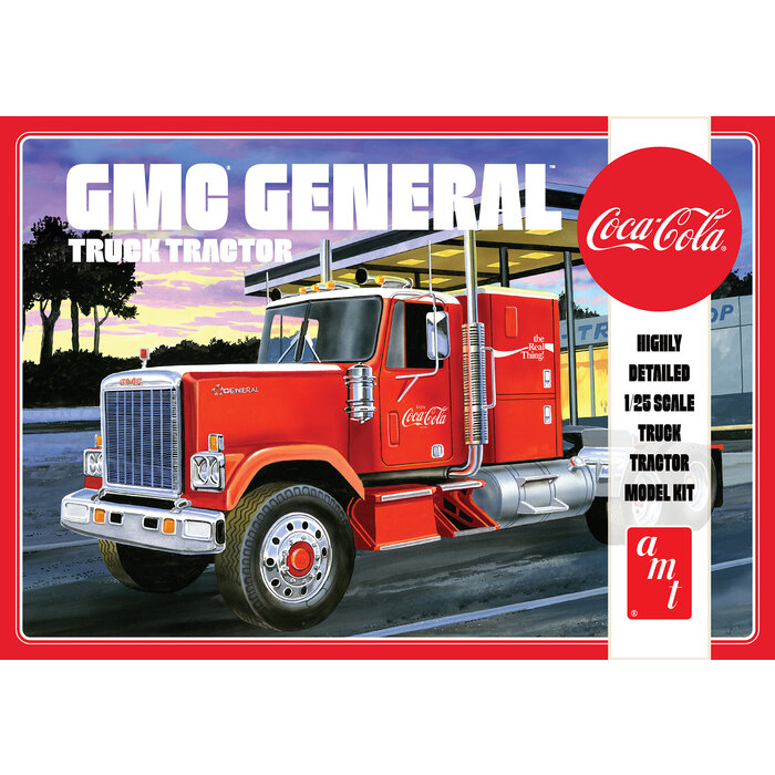 Misc Toys 1976 GMC General Semi Tractor (Coca-Cola) Model Kit (1:25 Scale)