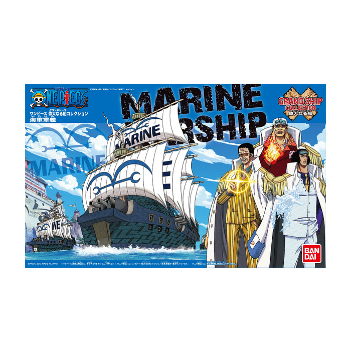 Misc Toys One Piece: Grand Ship Collection - Marine Ship Model Kit