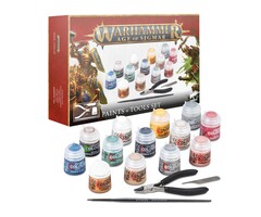 Games Workshop Warhammer Age of Sigmar: Paint + Tools Set