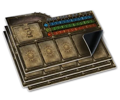 Lucky Duck Games Playmat - Destinies: Set of 4 Player Mats