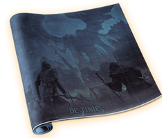 Lucky Duck Games Playmat - Destinies: World Mat