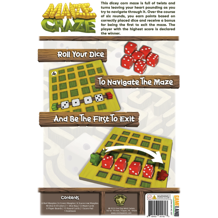 Misc Board Games Maize Craze