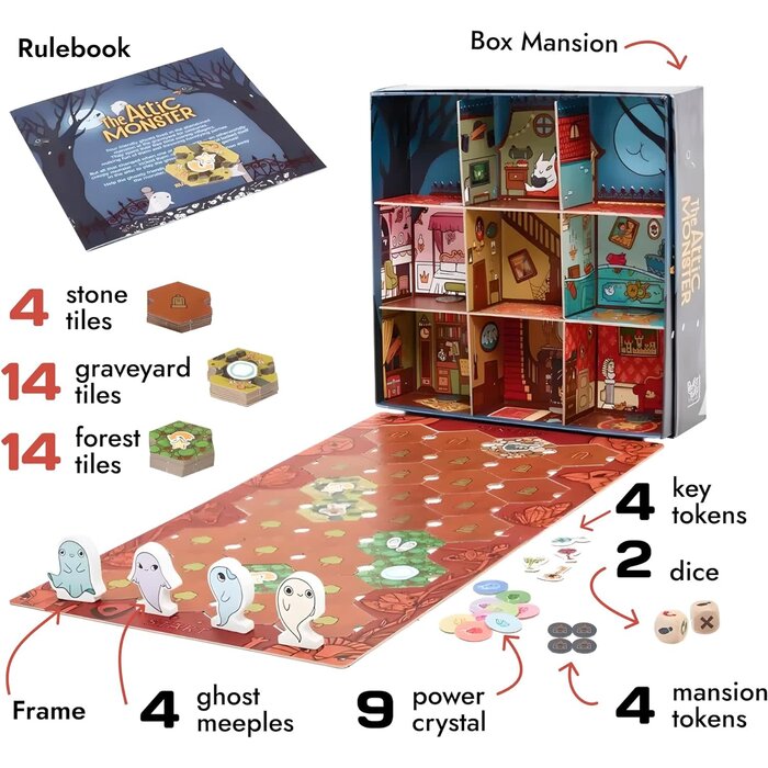 Misc Board Games The Attic Monster