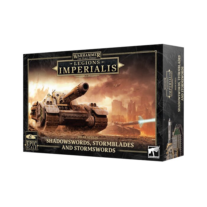 Games Workshop Warhammer: Legions Imperialis: Solar Auxilia - Shadowswords, Stormblades & Stormswords