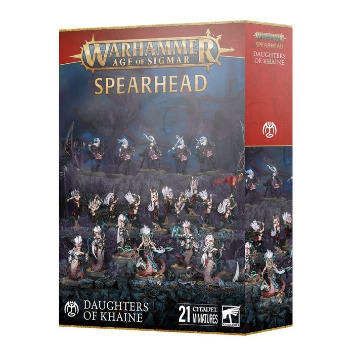 Games Workshop Warhammer Age of Sigmar: Daughters of Khaine - Spearhead